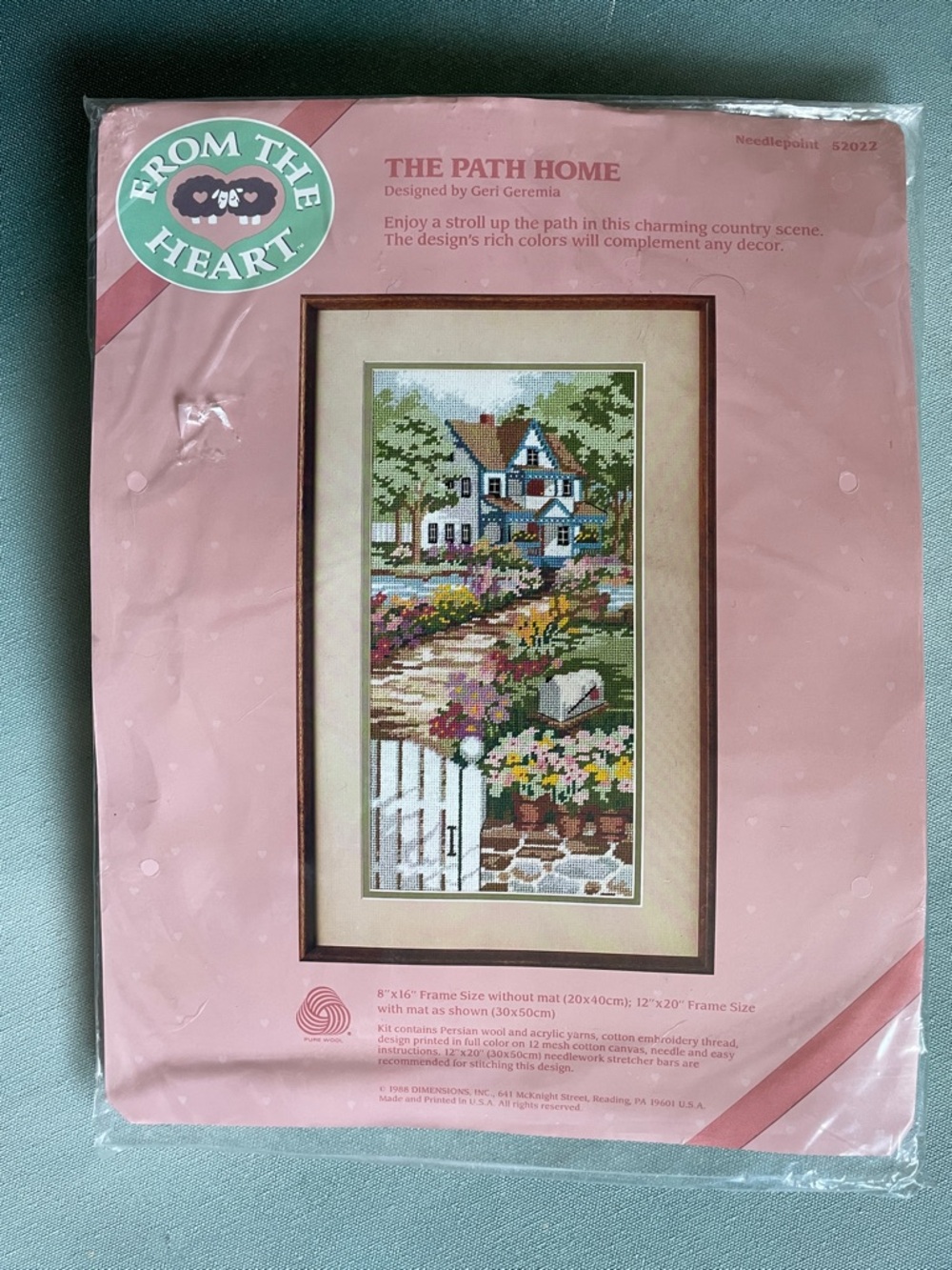 Vintage Dimensions Counted Cross Stitch Kit The Path Home Vintage 1988